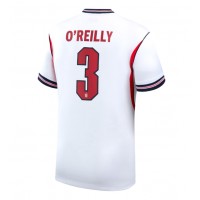 Stroje piłkarskie Anglia Nico O'Reilly #3 Koszulka Podstawowej MŚ 2026 Krótki Rękaw
